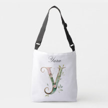 Elegant guldbukett brevbagsrem Y Crossbody-väska