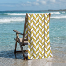 Elegant guldfiskbensmönster med chevron