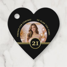 Elegant guldmonogram med foto