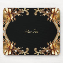 Elegant guldram mousepad
