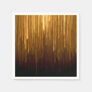 Elegant guldstjärna pappersservett