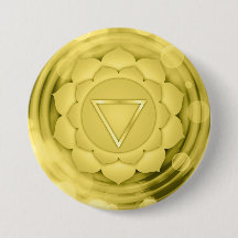 Elegant Gult Solar Chakra Zen Yoga Andlig