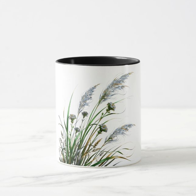 "Elegant gyllene botanisk mugg" Mugg (Center)