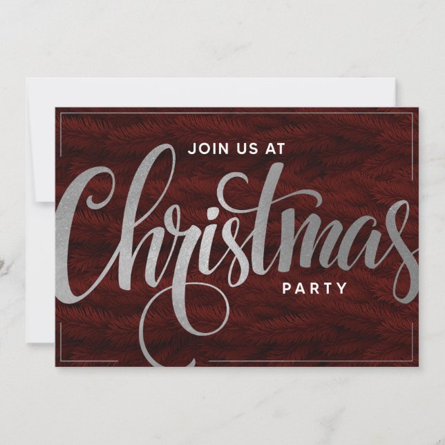 Elegant gyllene trendig skript firande högtidlig i inbjudningar (Framsida)