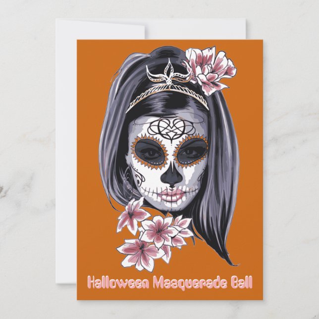 elegant halloween cinco de mayo-sockerskalle 2 (Framsida)