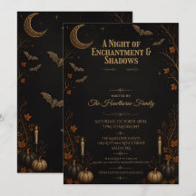 Elegant Halloween-festfirande