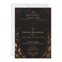 Elegant Halloween-festfirande