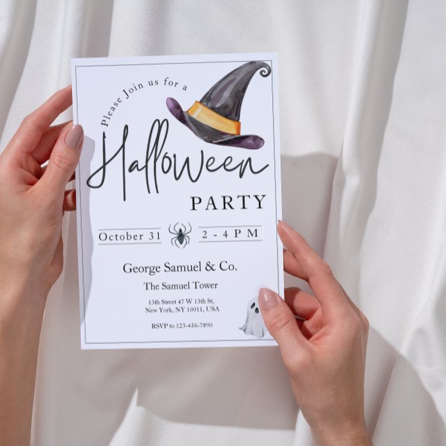Elegant Halloween Invitation for Company Office Inbjudningar (Skapare uppladdad)