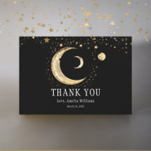 Elegant halvmåne Celestial Guld Tack