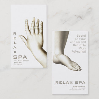 Elegant Hand & Foot SPA, Manicule, Pedikyr Visitkort
