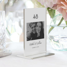 Elegant Hand-Lettered Couples Namn-foto