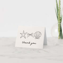 Elegant Hand plockade Seashell Coquette Tack Kort
