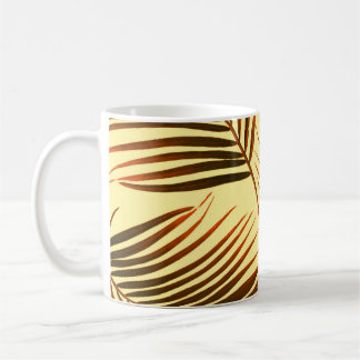 Elegant Handflatan Upprepa Mönster design Kaffemugg