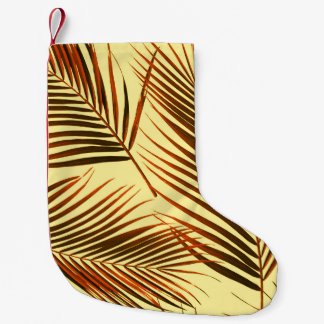 Elegant Handflatan Upprepa Mönster design Liten Julstrumpa