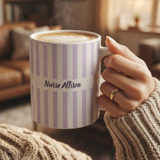 Elegant handskrift lärare sjuksköterska student e Kaffemugg