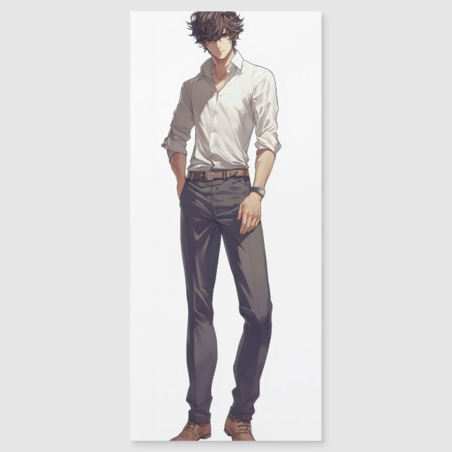 Elegant Handsome Anime Man (Framsida)
