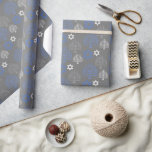 Elegant Hanukkah Helgdag Mönster Presentpapper<br><div class="desc">Digital Art</div>