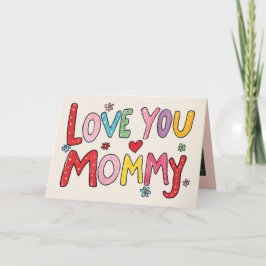 Elegant Happy Mother's Day Photo Greeting Card Kort