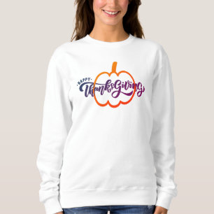 Elegant Happy thanksgiving med Cute Pumpkin T Shirt