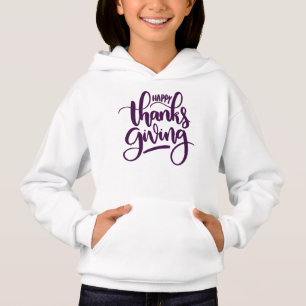 Elegant Happy thanksgiving Typografi T Shirt