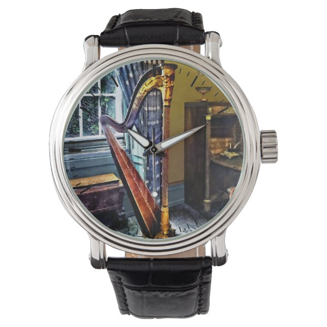 Elegant Harpa Armbandsur (Framsida)