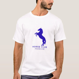 Elegant Hästlogotyp T-Shirt