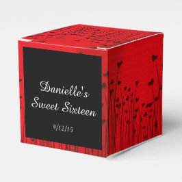Elegant, Hearts Red and Black, Sweet 16, Presentaskar