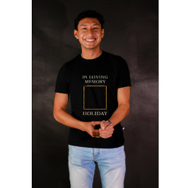 Elegant Heavenly Holiday Memorial Tribute – Person T Shirt