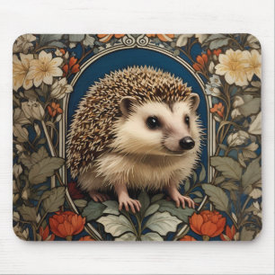 Elegant Hedgehog William Morris Inspired Musmatta