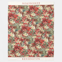 Elegant Helgdag Poinsettia jul Blommigt Namn