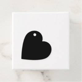 Elegant Helsvart Gåvor Etiketter