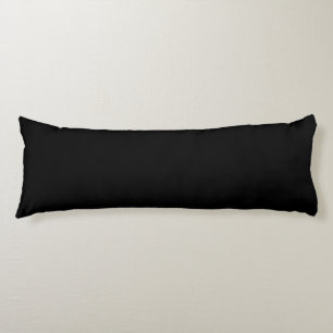 Elegant helsvart kroppskudde
