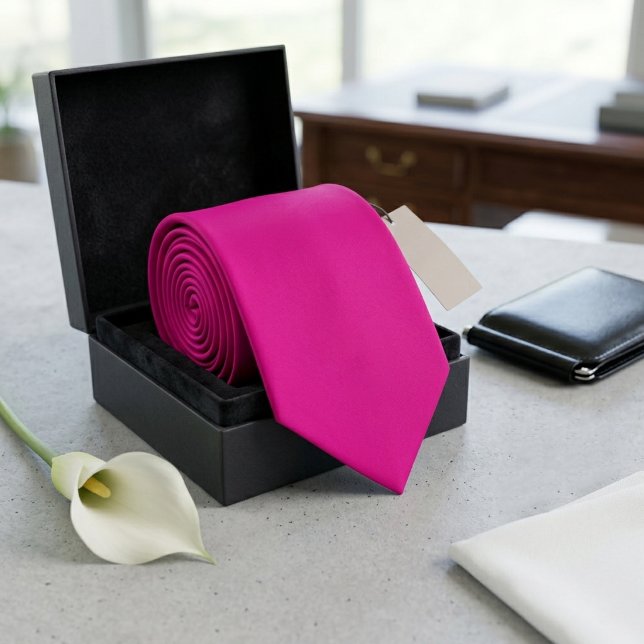Elegant het rosa smal slips för män eller kvinnor  (Skapare uppladdad)