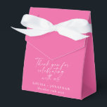 Elegant het rosa trendig script anpassat tack presentaskar<br><div class="desc">Elegant het rosa trendig script anpassad tack favoritlåda</div>