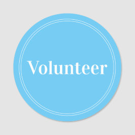 Elegant Himlar Blue Voluntetic Magnetic Namnbricka