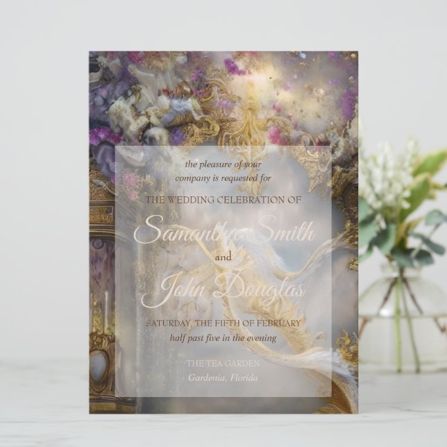 Elegant Himmelska Guld Grind, Guld (Stående Fram)