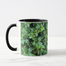 Elegant Holly Berry Pattern Christmas Home Decor Mugg