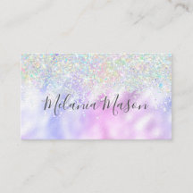 Elegant holografisk glitter makeup-artist metallis