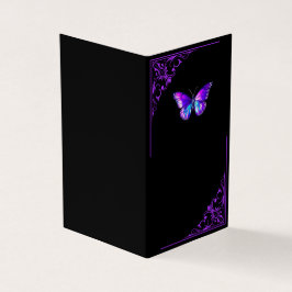 Elegant Holografiskt, mappat gratulationskort - sv Kort