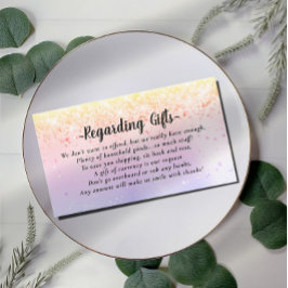 Elegant Honeymoon Fund möhippa eller bröllop EN Tilläggskort