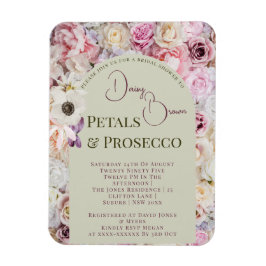 Elegant Honung Blommigt Arch Summer Möhippa Magnet