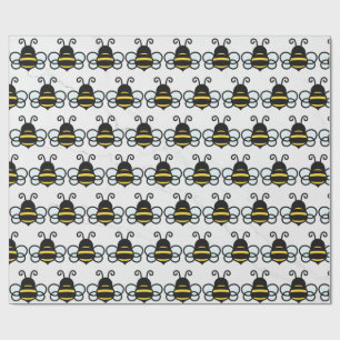 Elegant honungsaffärspappersinslagning presentpapper