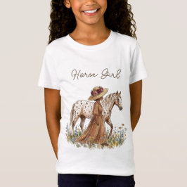Elegant Horse Lover  T Shirt