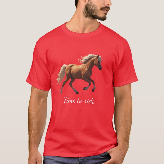 Elegant horse  t shirt (Framsida)