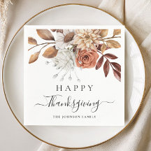 Elegant Höst Glad Thanksgiving