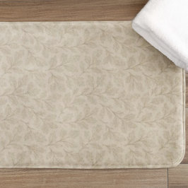 Elegant Höst löv | Boho Minimalist Farmhouse Badrumsmatta