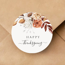 Elegant Höst löv Happy thanksgiving