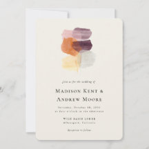 Elegant Höst löv moderna höstkonsten Bröllop