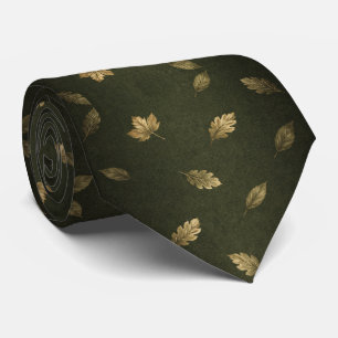 Elegant höstmönster slips