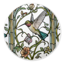 Elegant hummingbird artwork botanical boho chic knopp